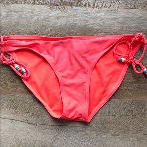 Coral Bikini Bottoms